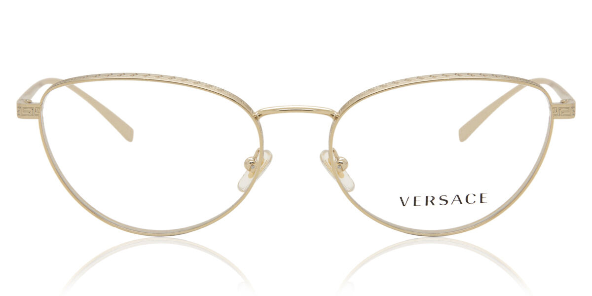 Versace VE1266 1002 Eyeglasses in Gold SmartBuyGlasses USA