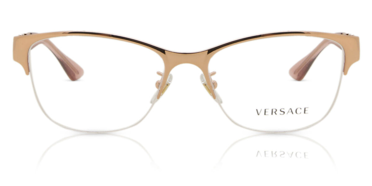 rose gold versace glasses