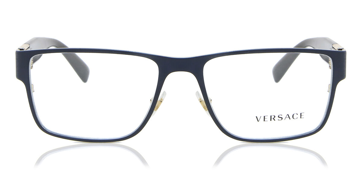 Photos - Glasses & Contact Lenses Versace VE1274 1468 Men's Eyeglasses Blue Size 57  - B (Frame Only)