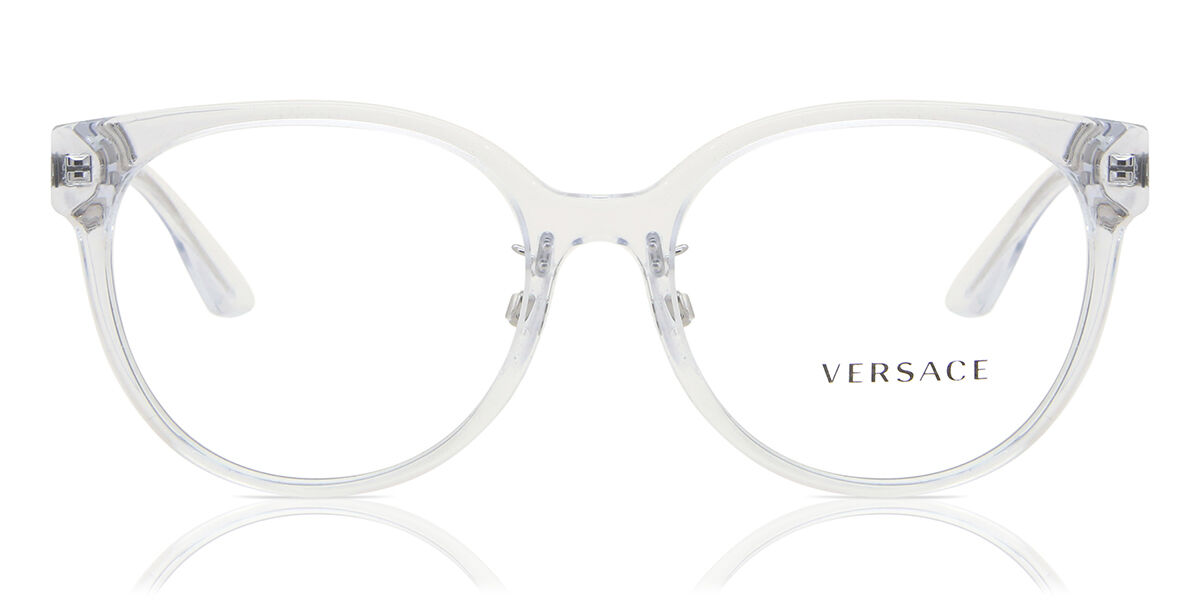 Versace VE3302D Asian Fit 148 Glasses Transparent White