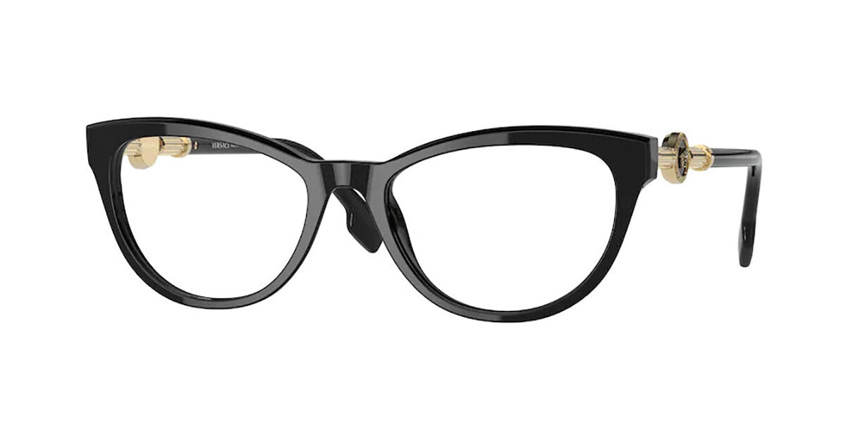 Versace VE3270Q GB1 Eyeglasses in Black | SmartBuyGlasses USA