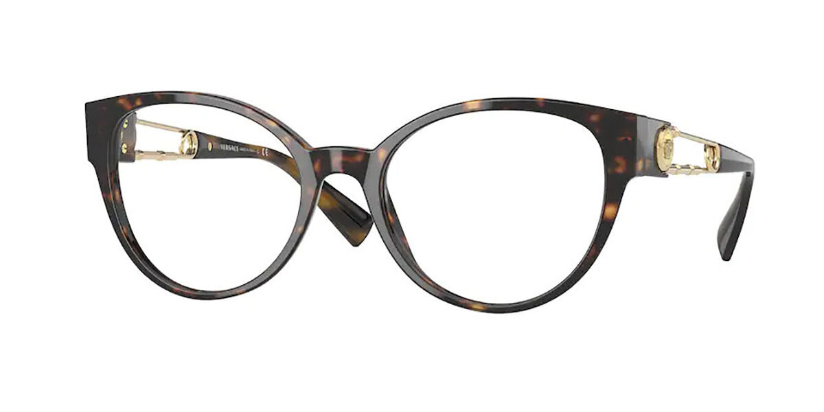 Versace VE3214A Asian Fit 944 Eyeglasses in Tortoiseshell ...