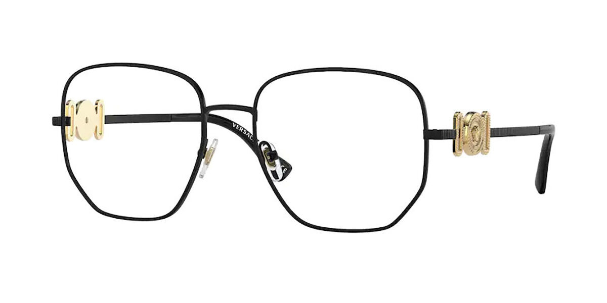 Versace VE1283 1261 Eyeglasses in Matte Black | SmartBuyGlasses USA