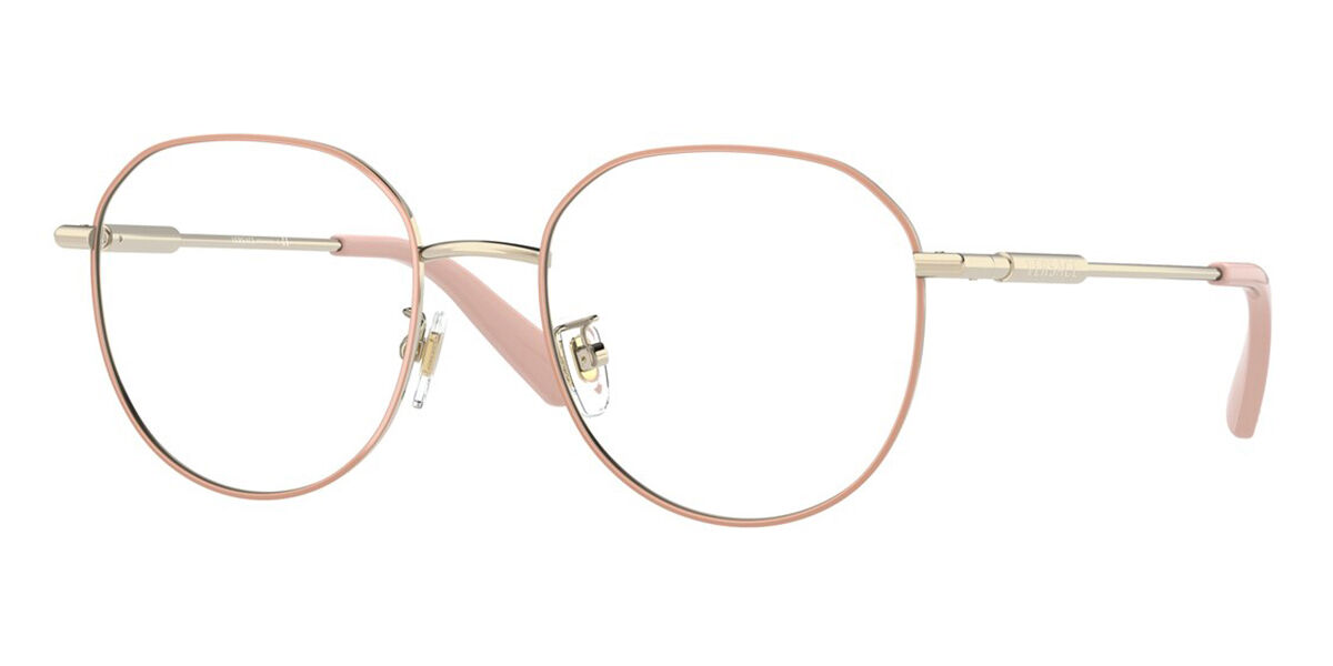 Versace VE1282D Asian Fit 1469 Eyeglasses in Pink Pale Gold ...