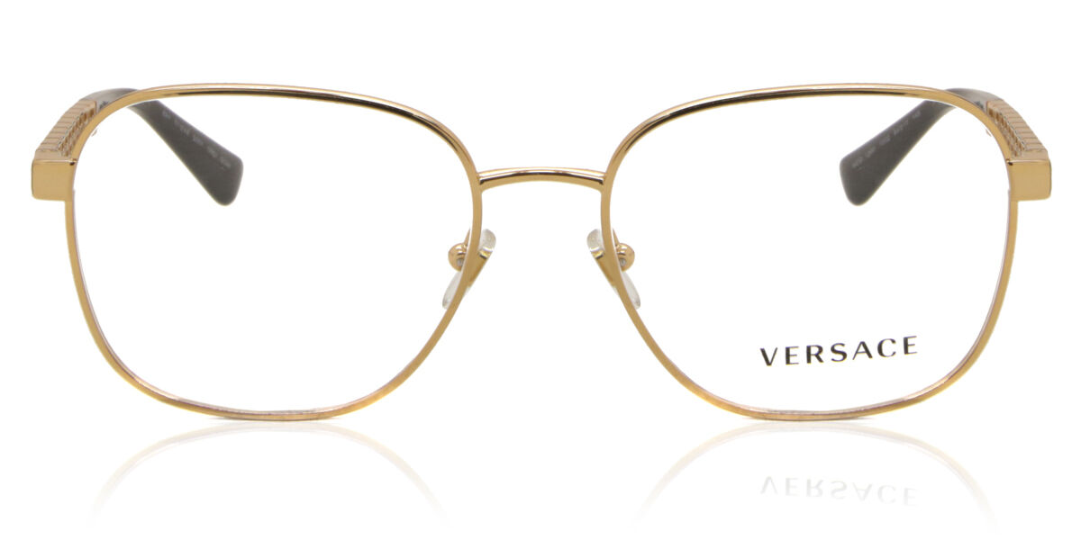 Versace VE1290 Asian Fit 1002 Glasses Gold | SmartBuyGlasses New Zealand