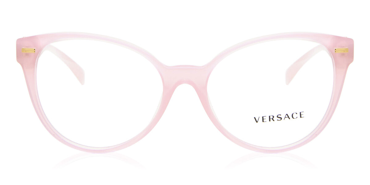 Photos - Glasses & Contact Lenses Versace VE3334 5402 Women's Eyeglasses Pink Size 53   (Frame Only)