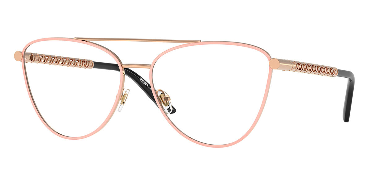 Photos - Glasses & Contact Lenses Versace VE1296 1515 Women's Eyeglasses Pink Size 57   (Frame Only)