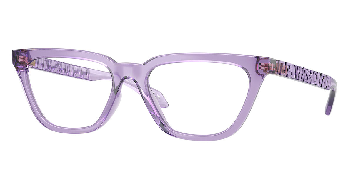Photos - Glasses & Contact Lenses Versace VE3352U 5451 Women's Eyeglasses Purple Size 53 (Frame Only 