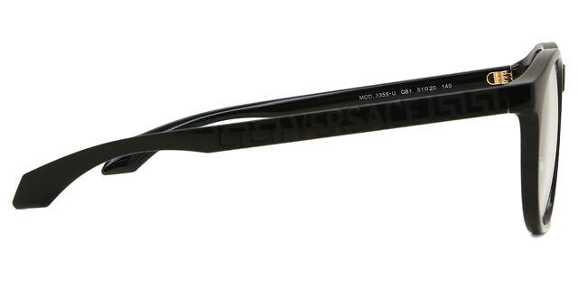 Versace VE3355U GB1 Black Eyeglasses | SmartBuyGlasses US display picture 1