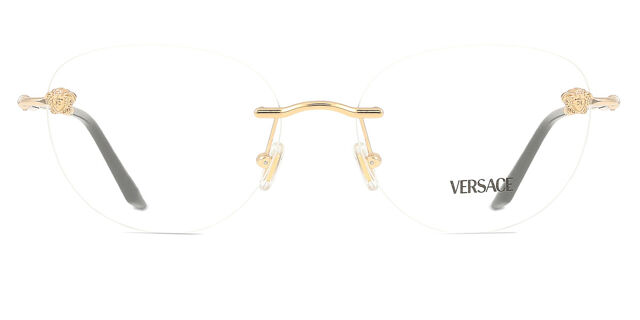 Versace VE1305 1002 Gold Eyeglasses | SmartBuyGlasses US display picture 3