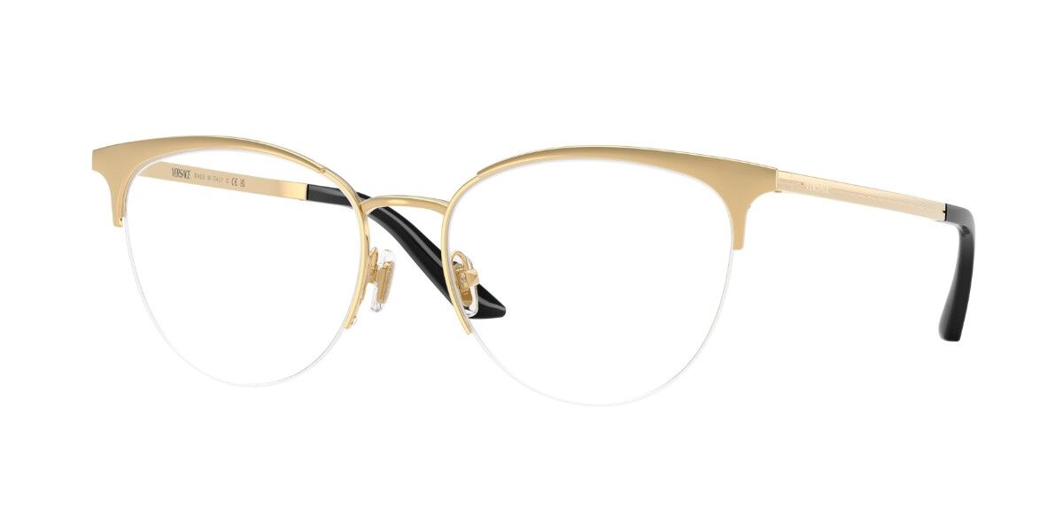 Versace VE1321 Women's Glasses, Gold, Size 54