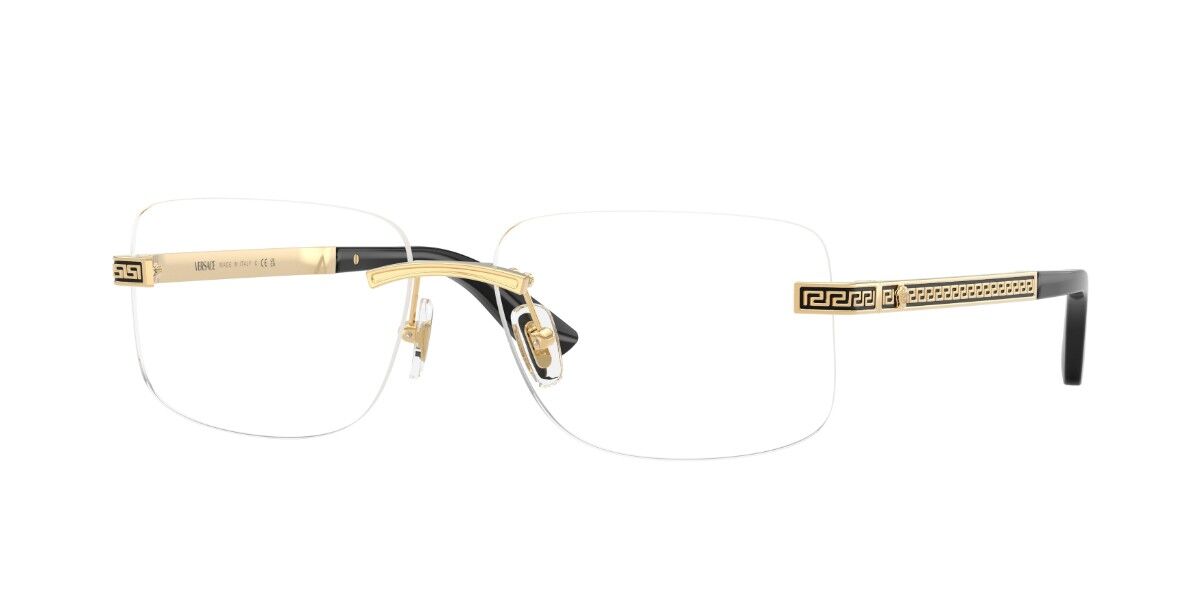 Versace VE1322 Men's Glasses, Gold, Size 56