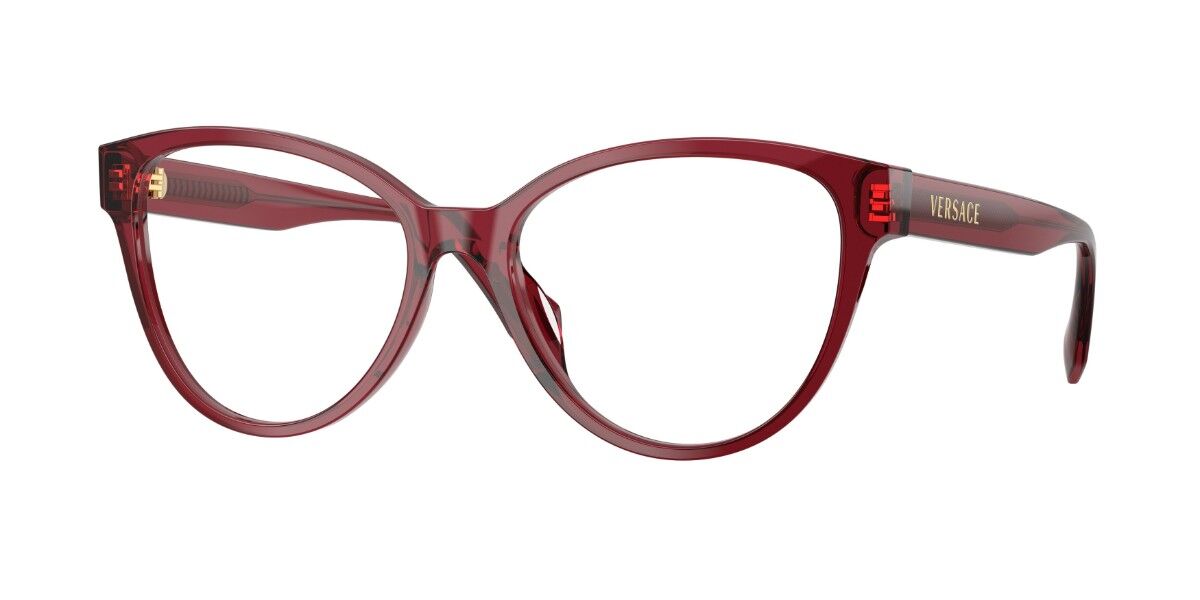 Versace VE3399U Women's Glasses, Red, Size 56