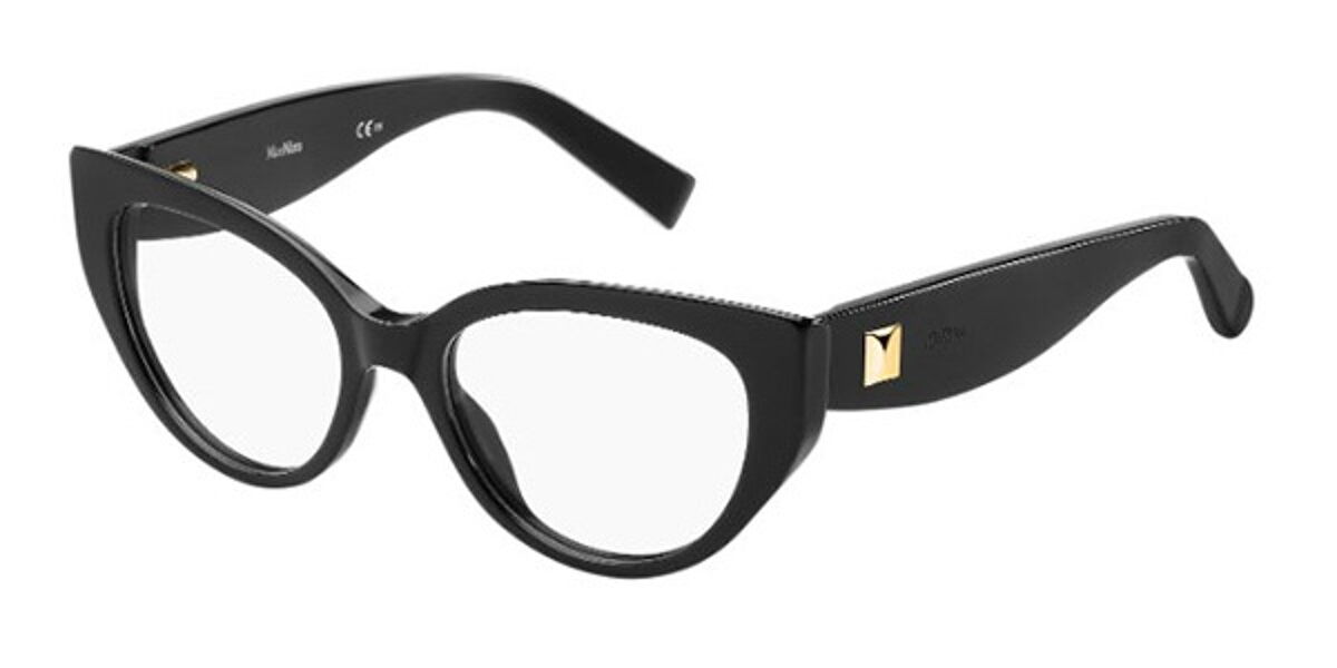 Max Mara Mm 1246 807 Glasses Black Visiondirect Australia 4081