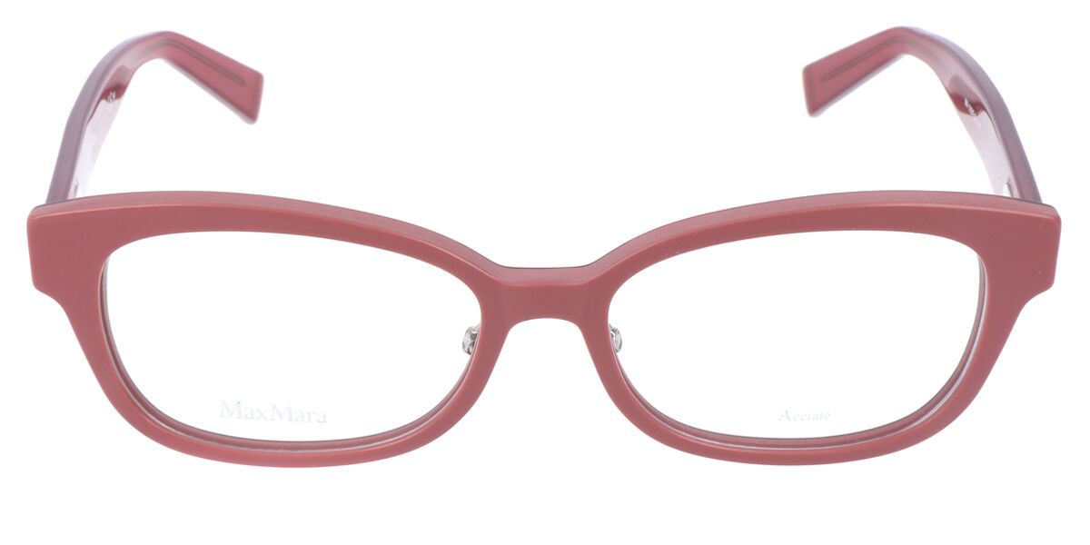 Max Mara MM1300F Asian Fit GYL 52 Lunettes De Vue Femme Roses (Seulement Monture)