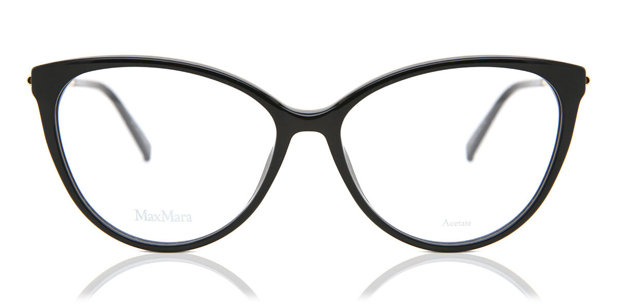 Max Mara Mm1419 807 Glasses Black Visiondirect Australia 3218