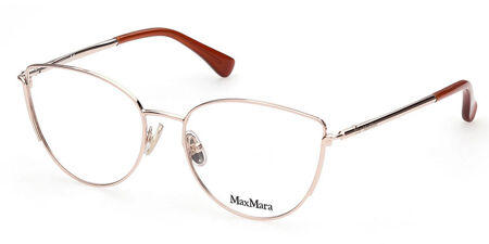 Buy Max Mara Rose-Gold Prescription Glasses | SmartBuyGlasses