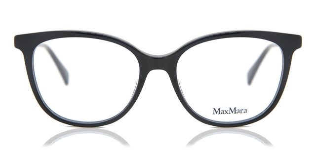 Max Mara MM5008 001 Shiny Black Eyeglasses | SmartBuyGlasses US display picture 1