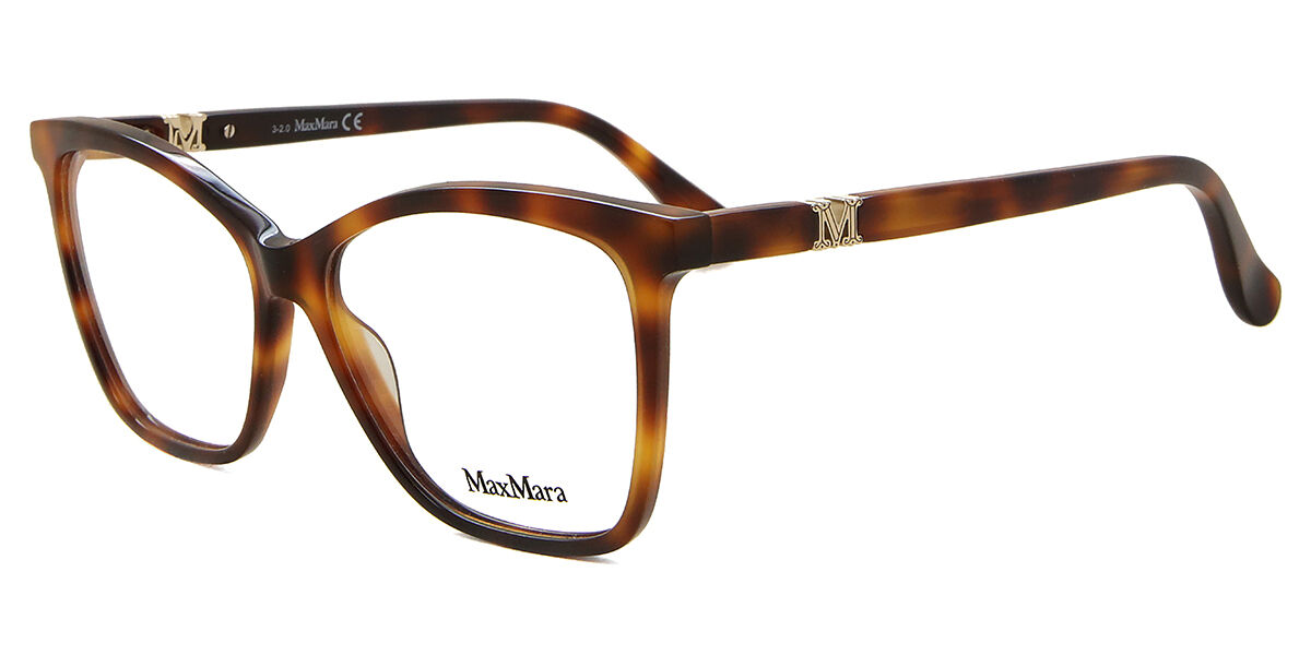 MAXMARA スクエアフレムメカネ MM5032F 001 Max Mara MM5032-F 001 Black Plastic Optical Eyeglasses Frame