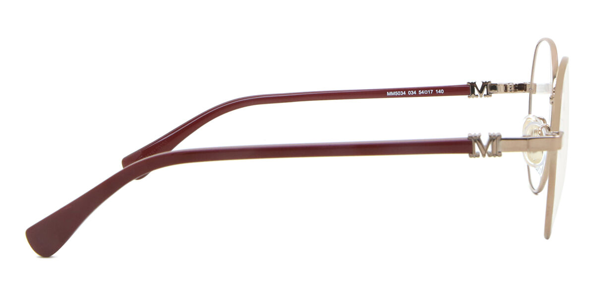 MAXMARA キャットアイフレームメガネ MM5047 034 Max Mara Eyewear キャットアイ眼鏡フレーム | ブラック