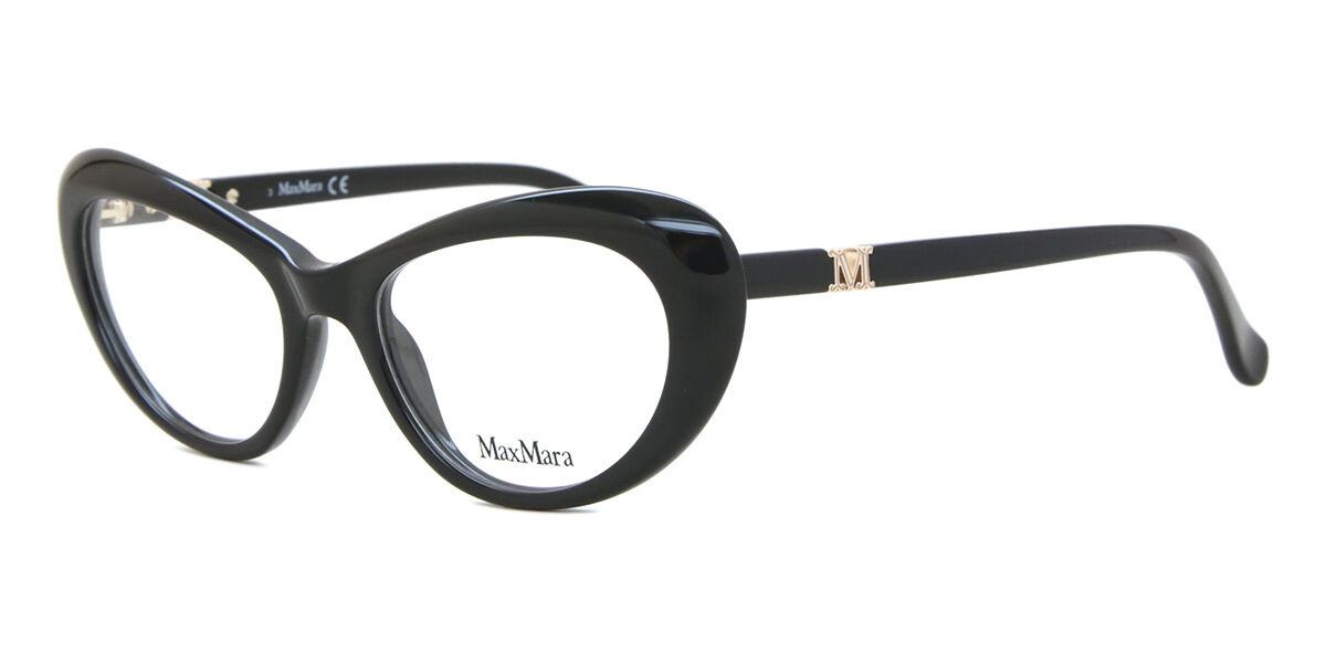 Max Mara MM5051 001 Shiny Black メガネ | SmartBuyGlasses JP