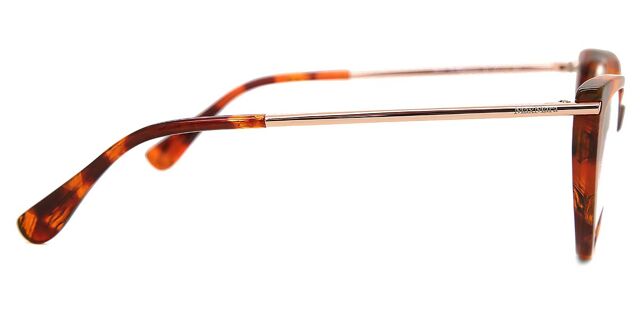 Max Mara MM5006 054 Red Havana Eyeglasses | SmartBuyGlasses UK display picture 1