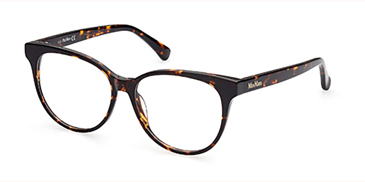 Max Mara MM5012 52A Eyeglasses in Dark Havana | SmartBuyGlasses USA