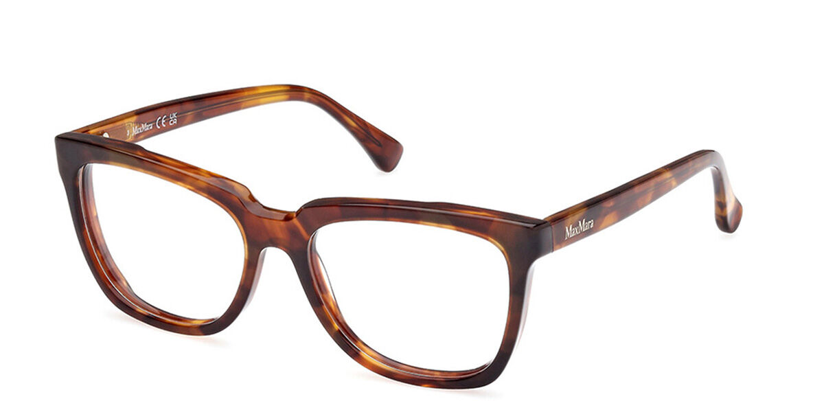 Photos - Glasses & Contact Lenses Max Mara MM5115 053 Women's Eyeglasses Tortoiseshell Size 52 (Fra 