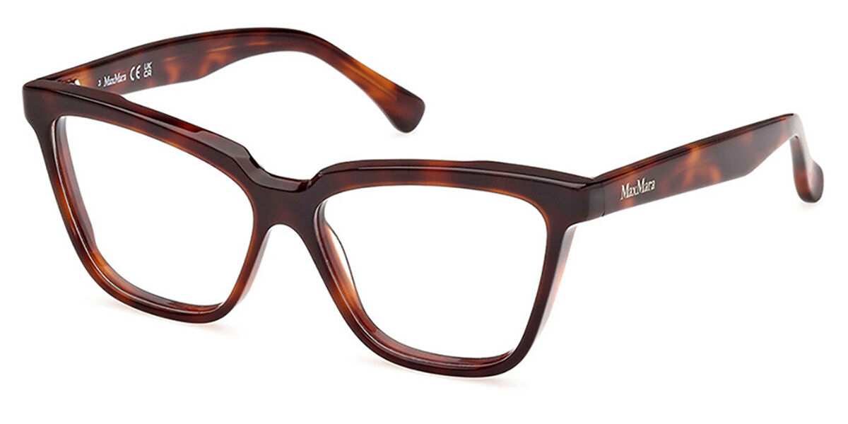 Photos - Glasses & Contact Lenses Max Mara MM5136 52 Women's Eyeglasses Tortoiseshell Size 53 (Fram 