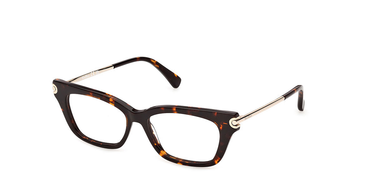Max Mara MM5253 052 Occhiali da Vista Tartarugatishell per Donna (Solo Montatura)