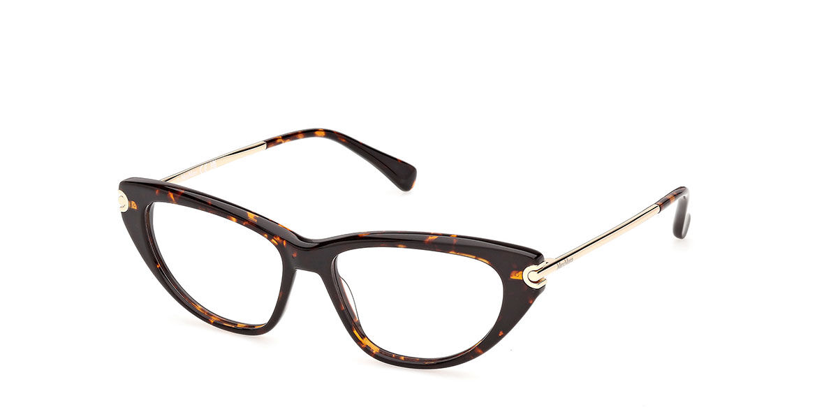 Max Mara MM5254 052 Occhiali da Vista Tartarugatishell per Donna (Solo Montatura)