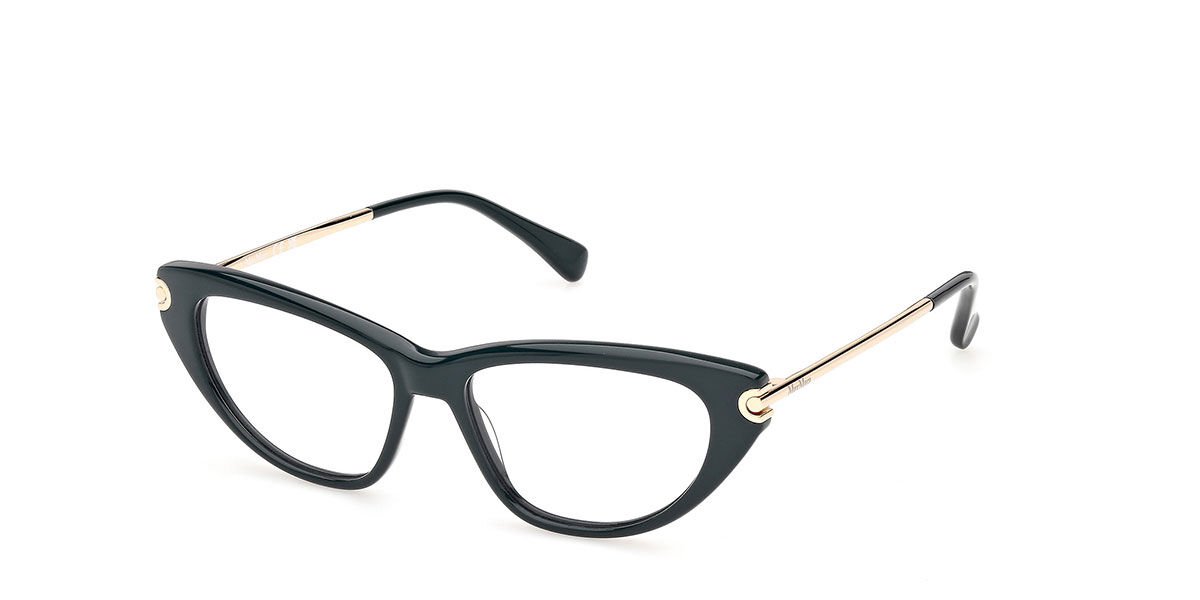 Max Mara MM5254 096 Occhiali da Vista Verdi per Donna (Solo Montatura)