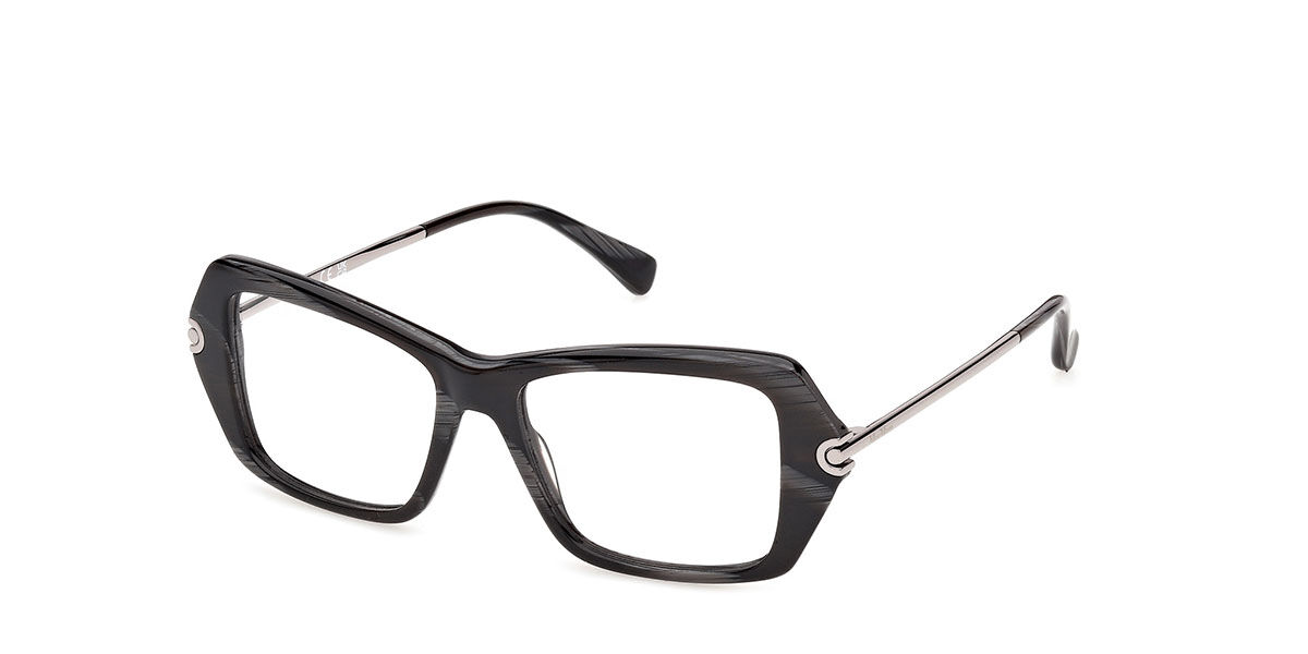 Max Mara MM5255 063 Occhiali da Vista Neri per Donna (Solo Montatura)