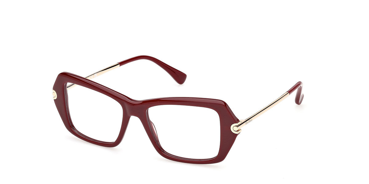 Max Mara MM5255 069 Occhiali da Vista Borgogna per Donna (Solo Montatura)