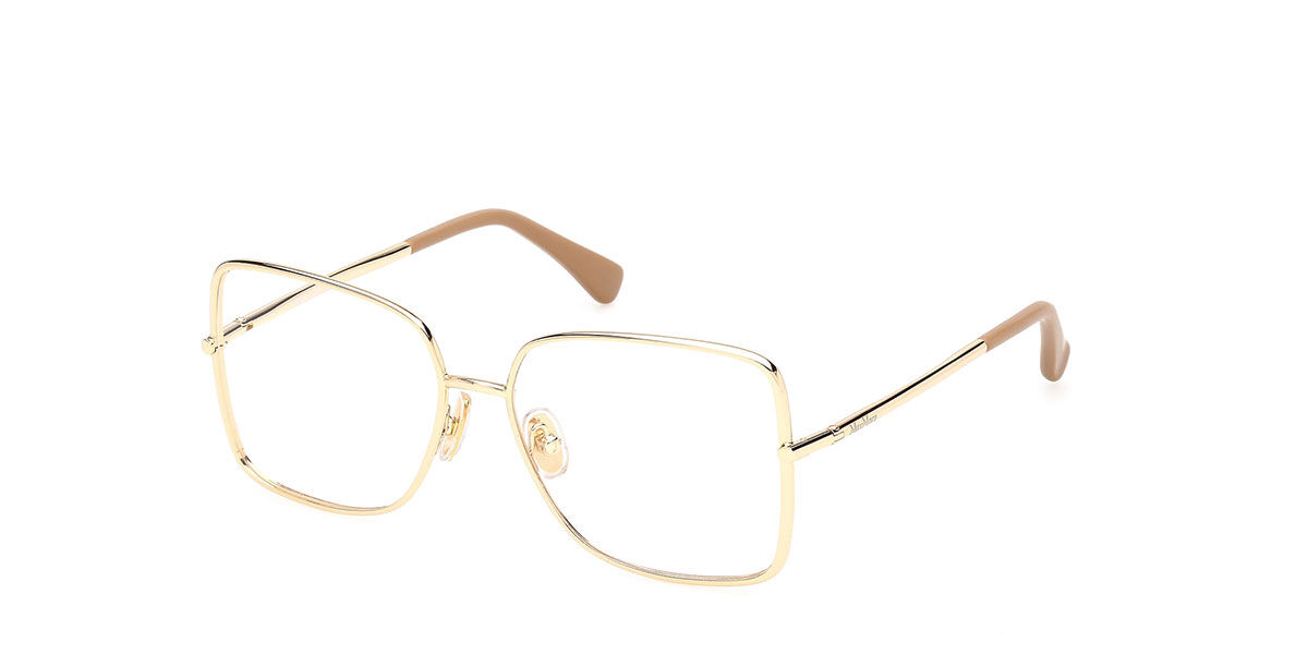 Max Mara MM5257 030 Occhiali da Vista Oro per Donna (Solo Montatura)