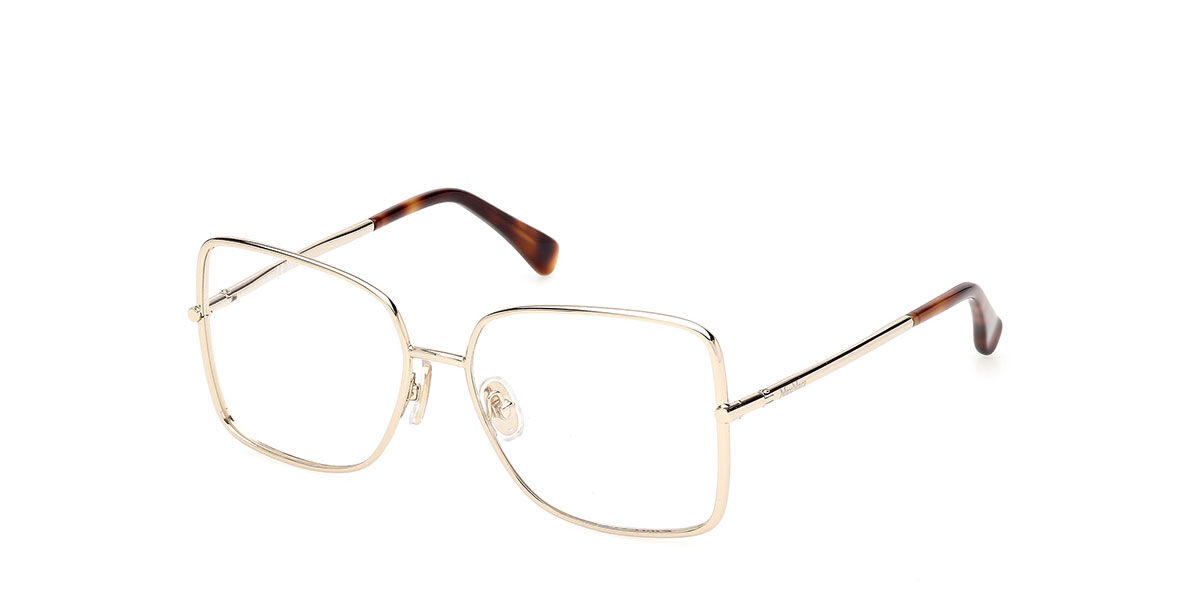 Max Mara MM5257 032 Occhiali da Vista Oro per Donna (Solo Montatura)