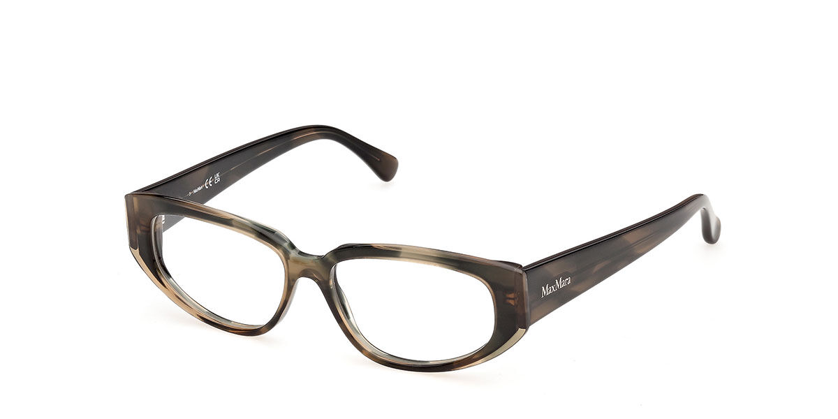 Max Mara MM5258 055 Occhiali da Vista Tartarugatishell per Donna (Solo Montatura)