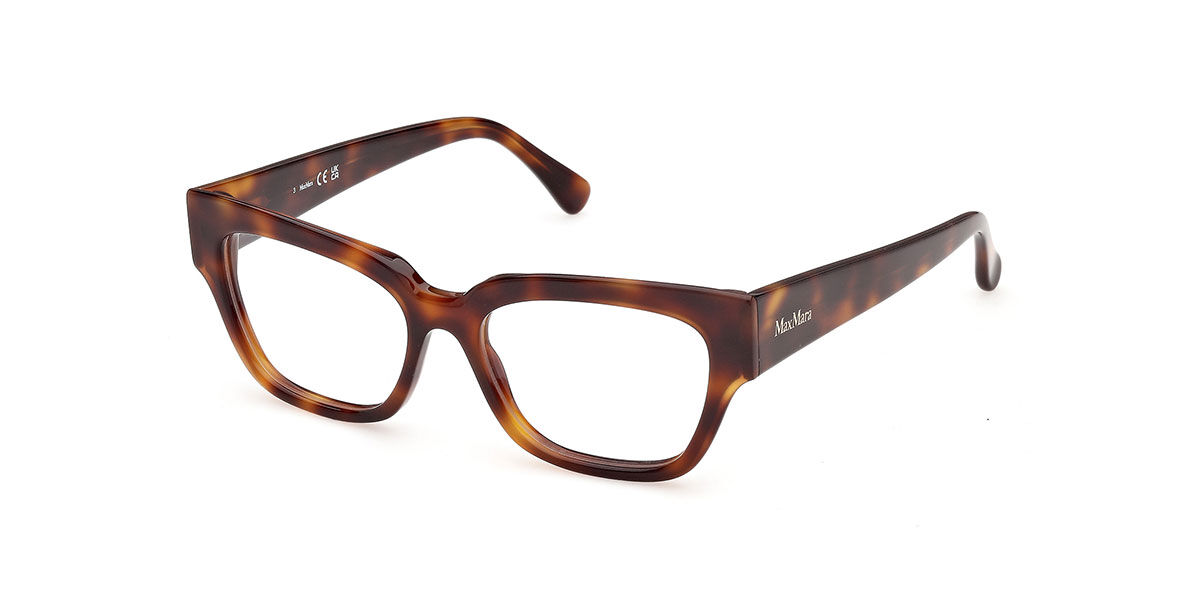 Max Mara MM5259 052 Occhiali da Vista Tartarugatishell per Donna (Solo Montatura)