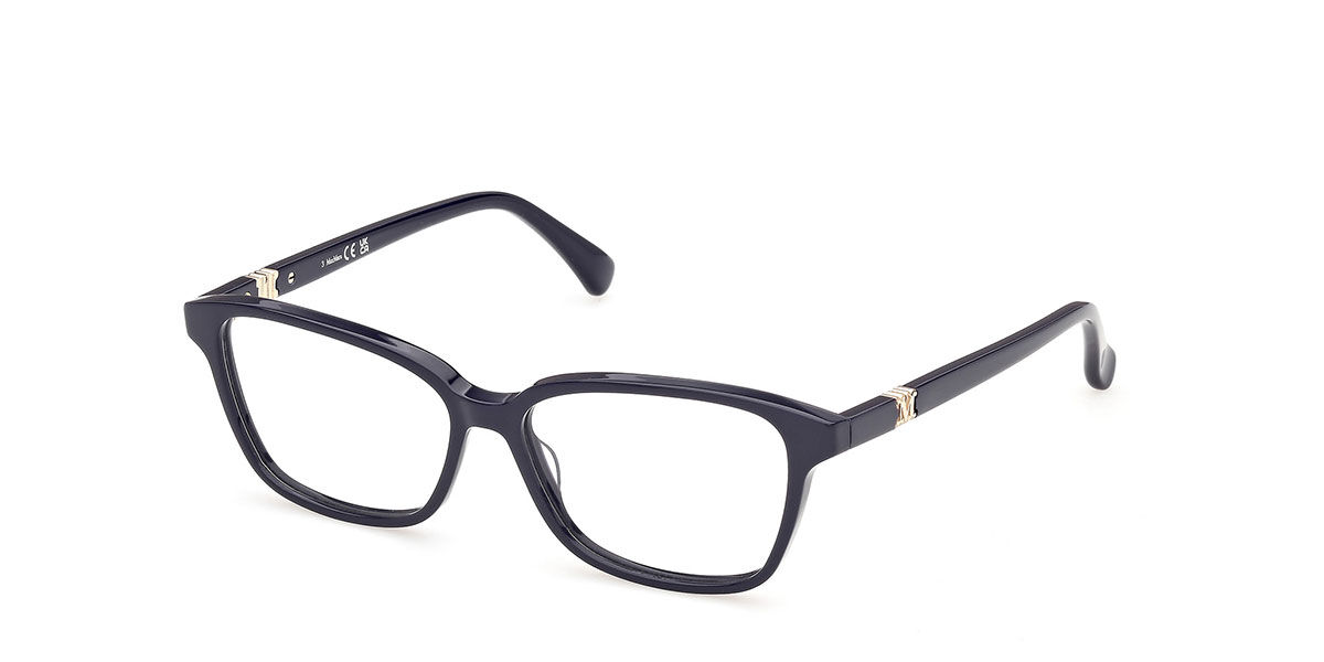 Max Mara MM5261 090 Occhiali da Vista Blu per Donna (Solo Montatura)