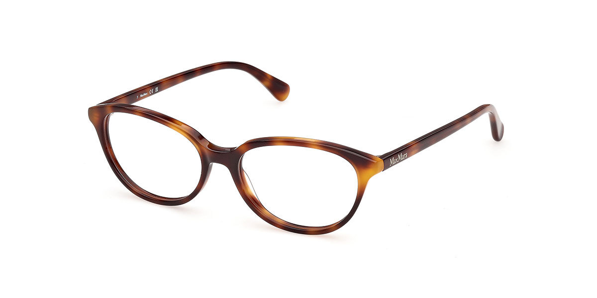 Max Mara MM5265 052 Occhiali da Vista Tartarugatishell per Donna (Solo Montatura)