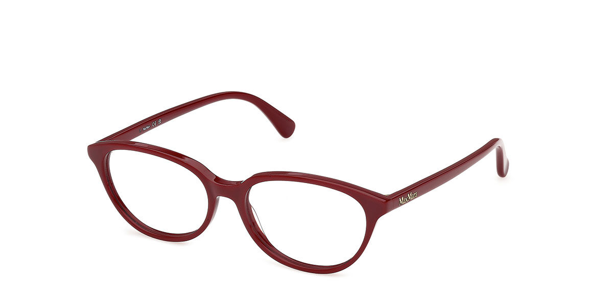 Max Mara MM5265 069 Occhiali da Vista Borgogna per Donna (Solo Montatura)