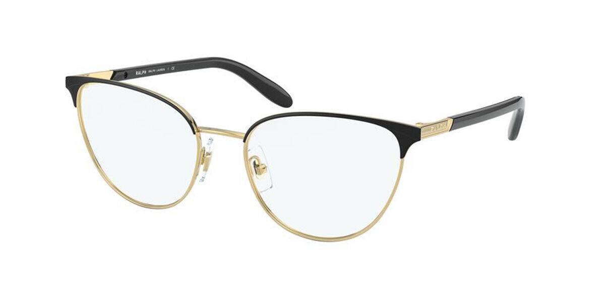 ralph lauren gold frame glasses