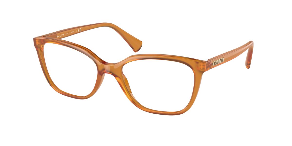 Ralph by Ralph Lauren RA7110 5184 Eyeglasses in Shiny Clear Honey |  SmartBuyGlasses USA