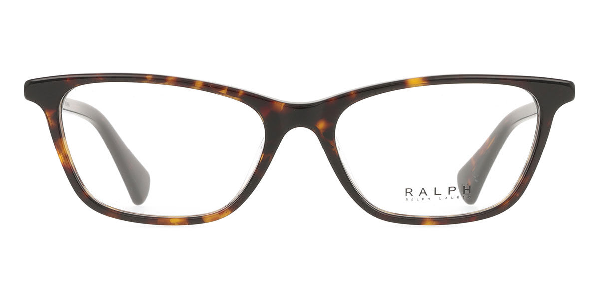 Ralph By Ralph Lauren Damen Glossy Dark Tortoise Ra7187u 5003 53Mm Tortoiseshell Brillen