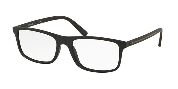 polo matte black glasses