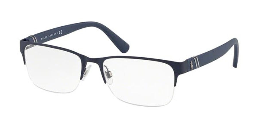 Lentes Recetados Polo Ralph Lauren PH1181 9303 Matte Navy Blue |  LentesWorld México