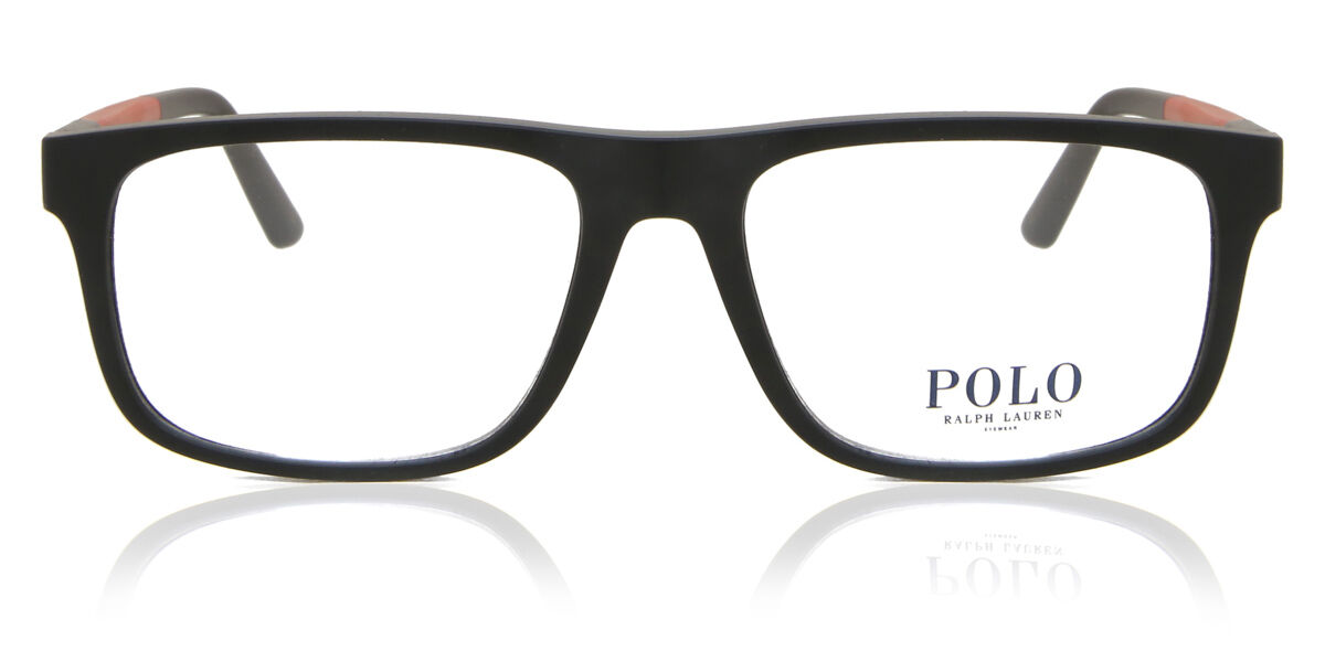 polo black glasses