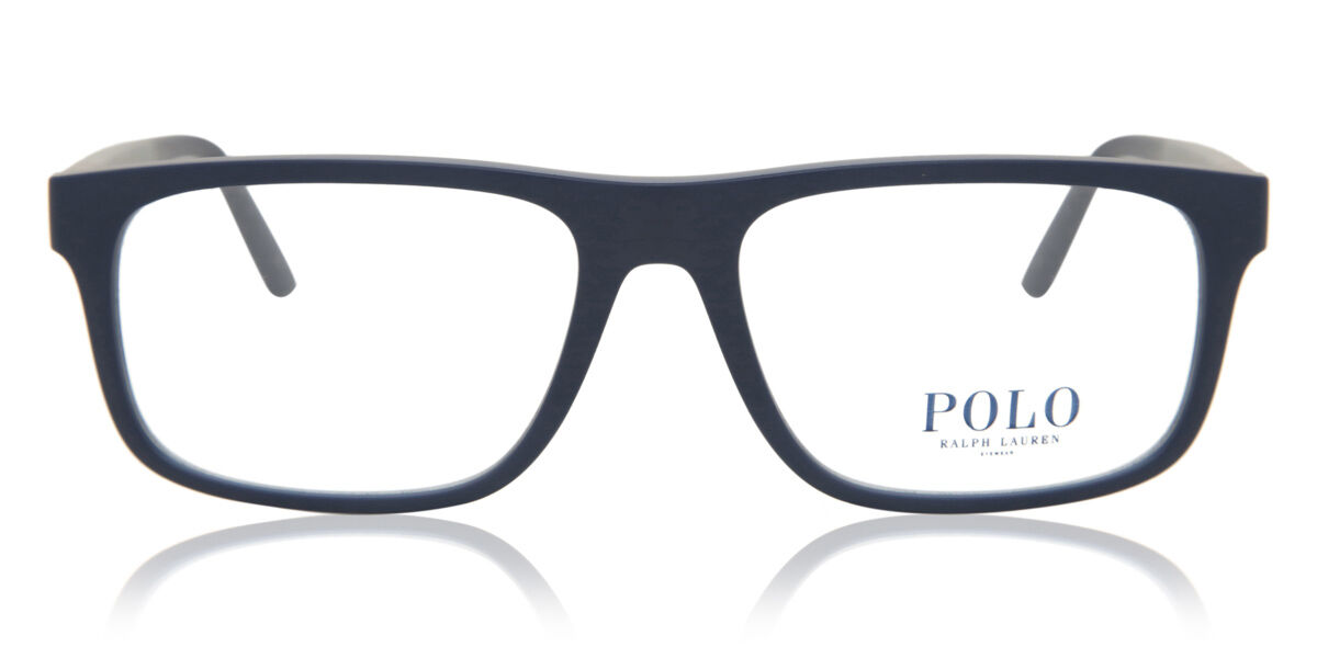 Polo Ralph Lauren PH2218 5528 Glasses Matte Navy Blue | SmartBuyGlasses UK