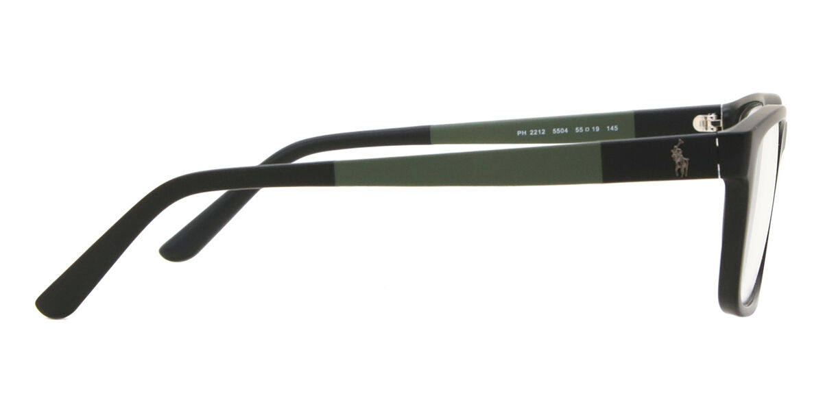 Polo Ralph Lauren PH2212 5504 Matte Black Eyeglasses