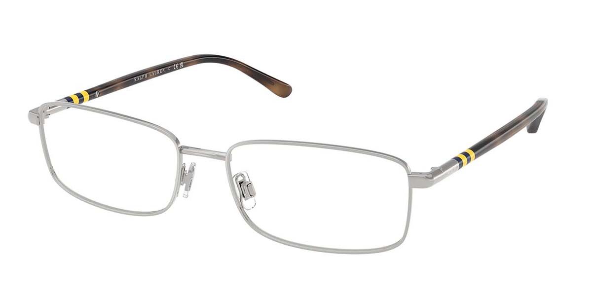 Polo Ralph Lauren PH1235 9001 55 Silvriga Glasögon (Endast Båge) Män
